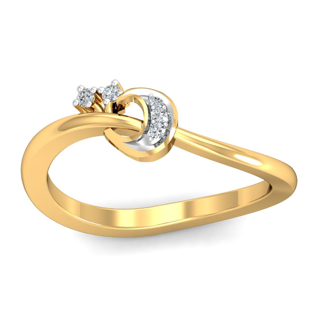 Solid 22K/18K/14K Fine Gold Certified Stamped Mejestic CZ Design Women's Ring