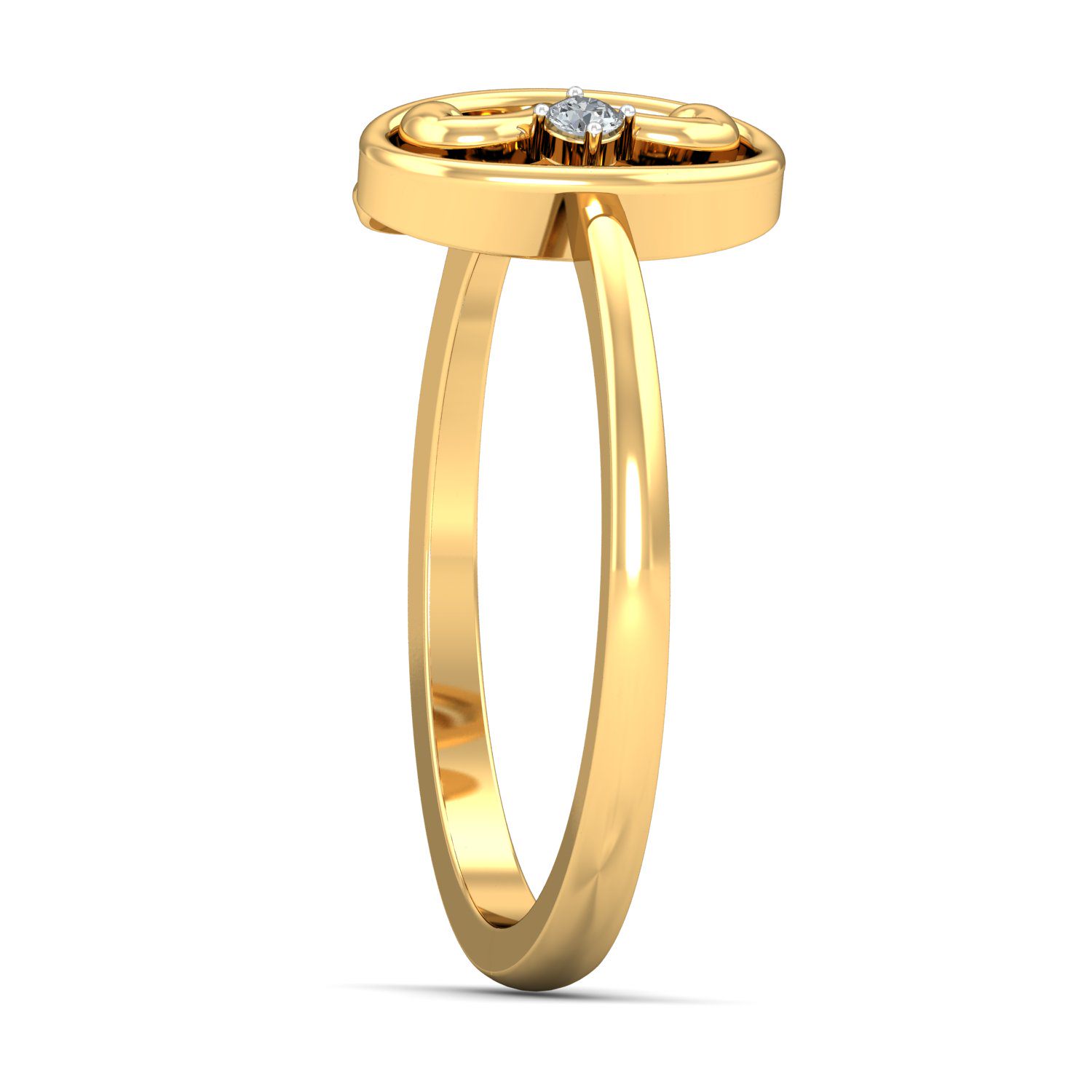 Solid 22K/18K/14K Fine Gold Certified Stamped Spectacular CZ Design Women's Ring