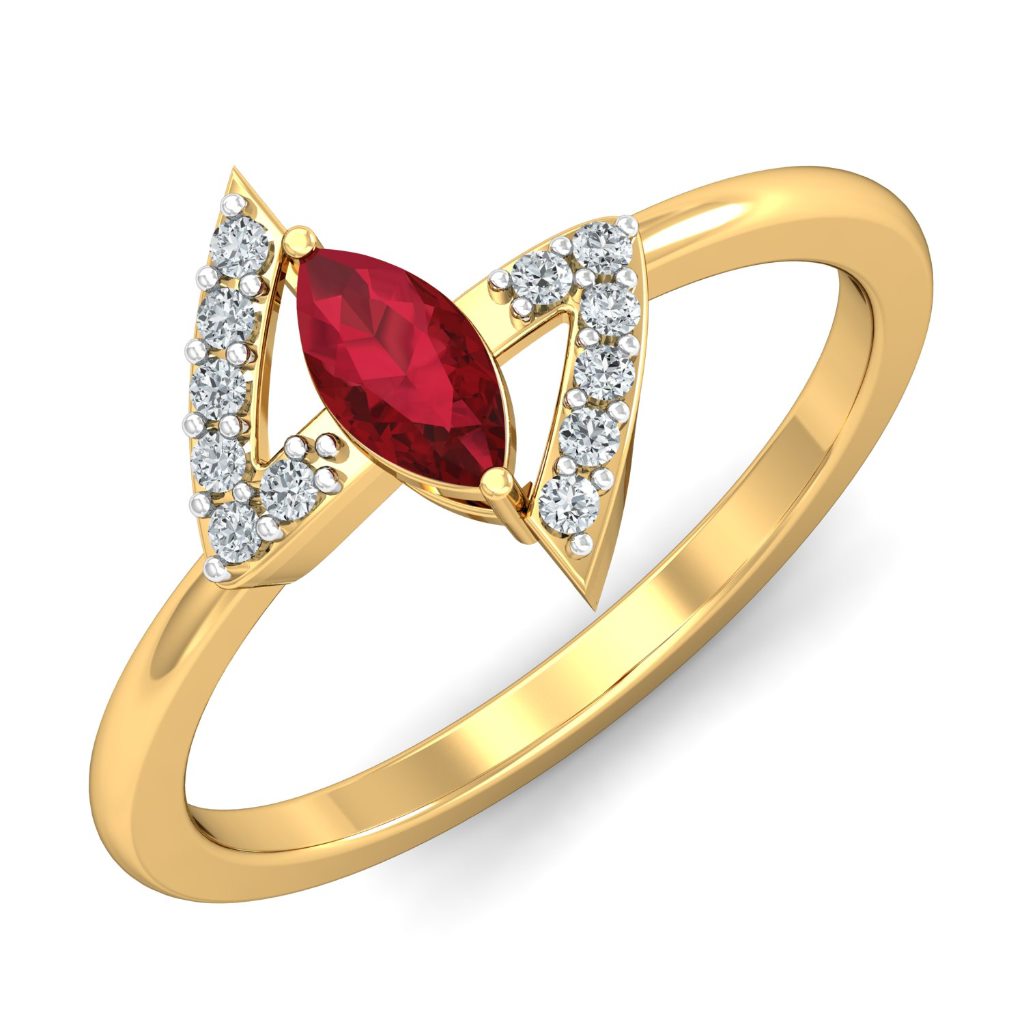 Solid 22K/18K/14K Fine Gold Certified Stamped Divine CZ Design Women's Ring
