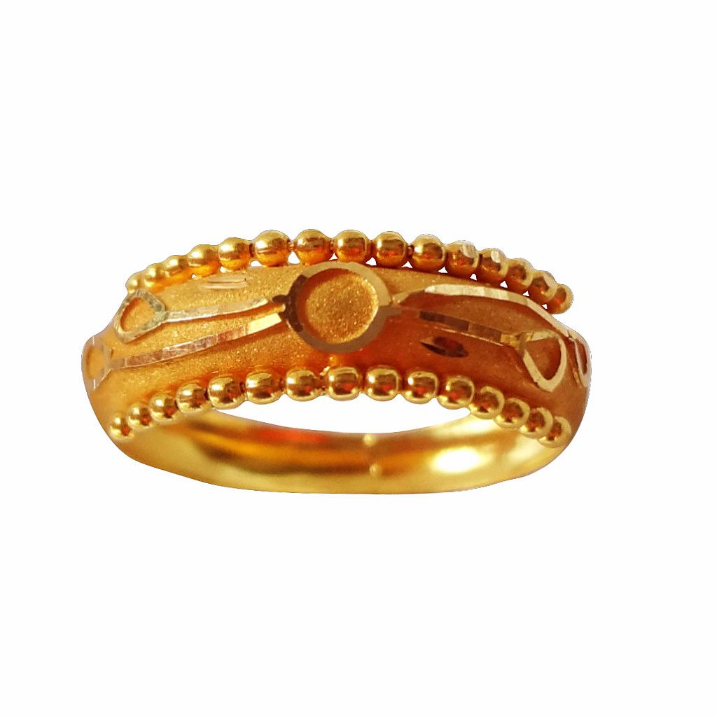 Solid 22K/18K/14K Fine Gold Certified Stamped Abstract Design Women's Ring