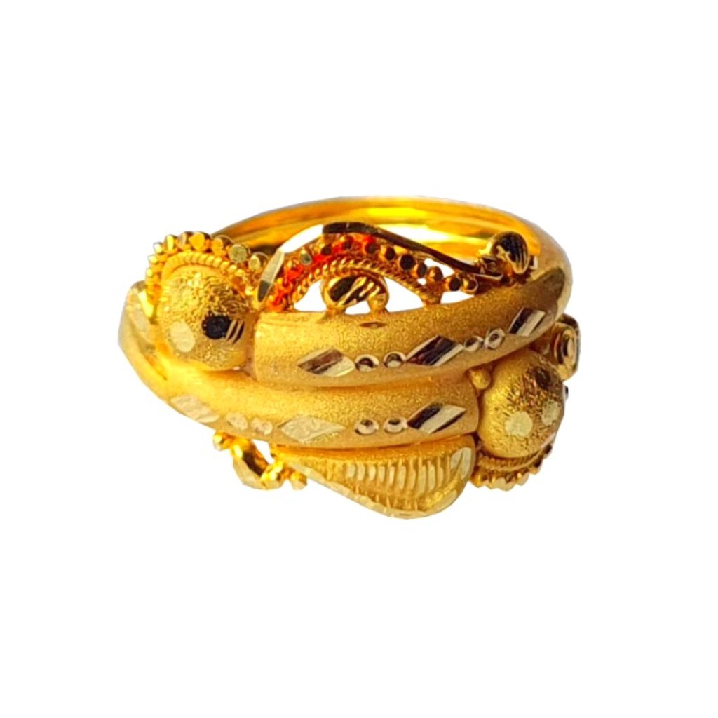 Solid 22K/18K/14K Fine Gold Certified Stamped Lovely Design Women's Ring