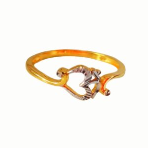Solid 22K/18K/14K Fine Gold Certified Stamped OM Design Women's Ring