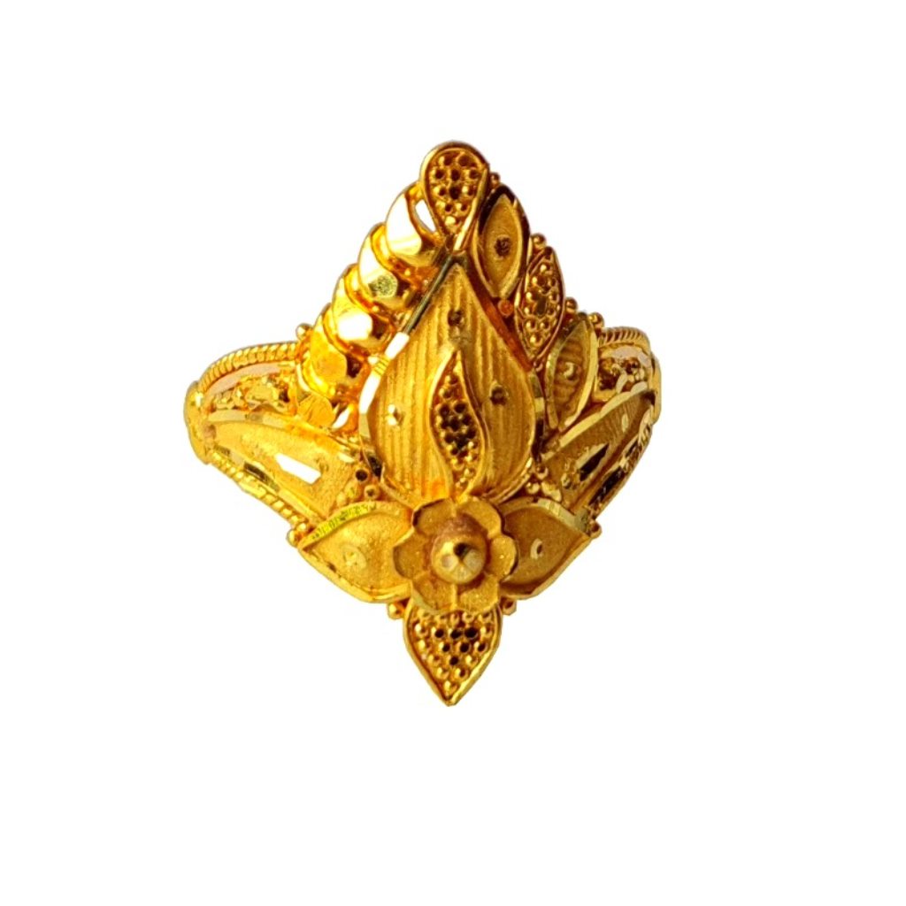 Solid 22K/18K/14K Fine Gold Certified Stamped Beauteous Design Women's Ring