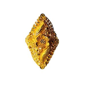 Solid 22K/18K/14K Fine Gold Certified Stamped Alluring Design Women's Ring