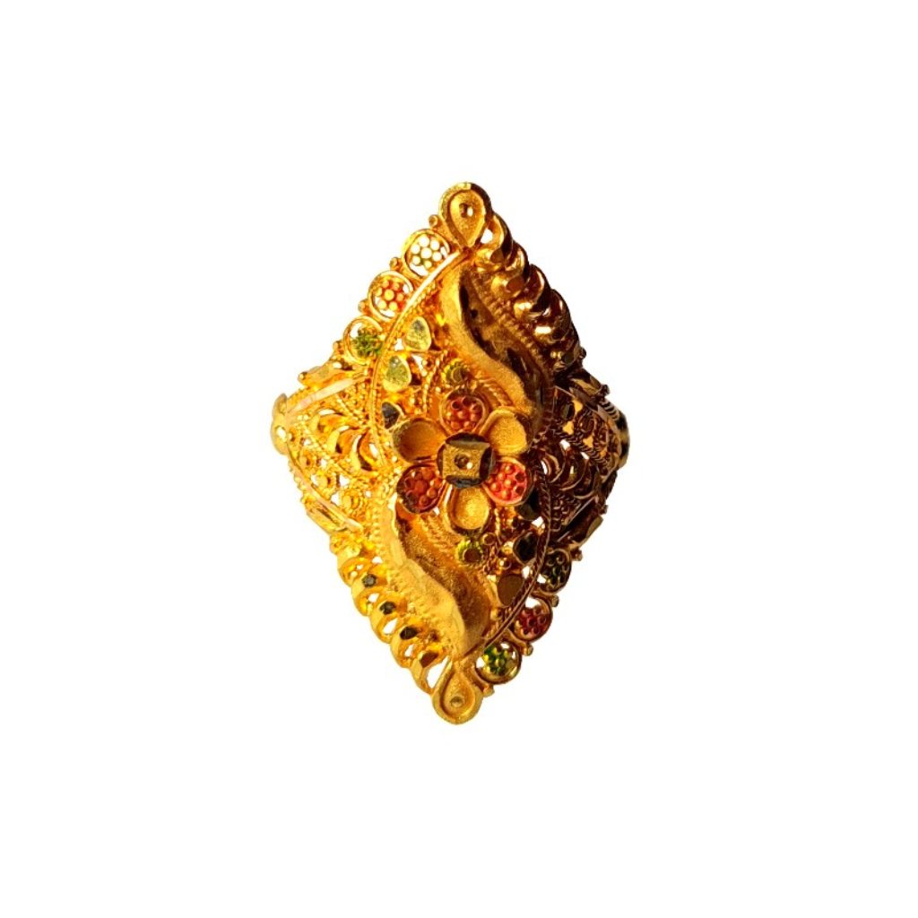 Solid 22K/18K/14K Fine Gold Certified Stamped Lovely Design Women's Ring