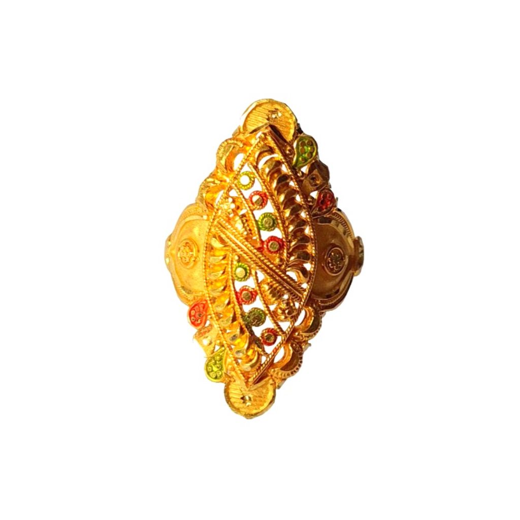 Solid 22K/18K/14K Fine Gold Certified Stamped Charming Design Women's Ring