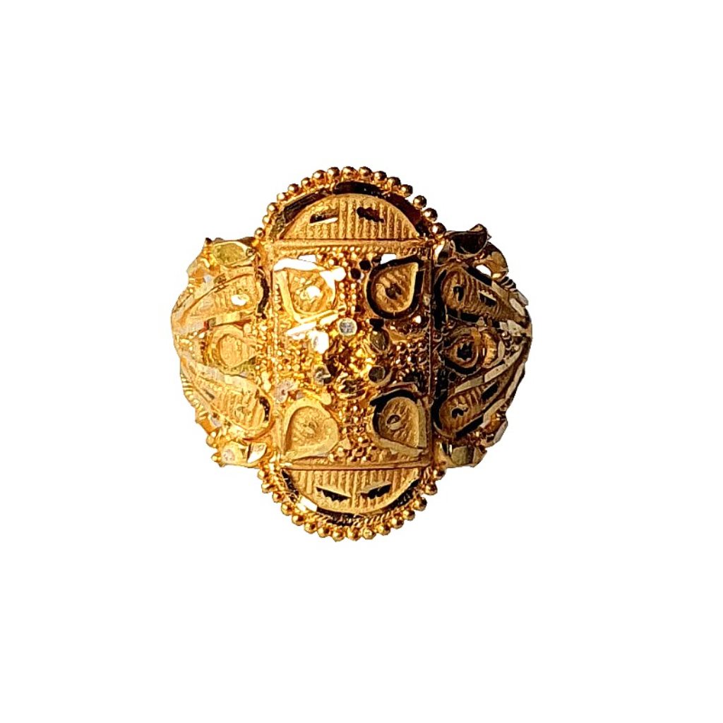 Solid 22K/18K/14K Fine Gold Certified Stamped Beauteous Design Women's Ring