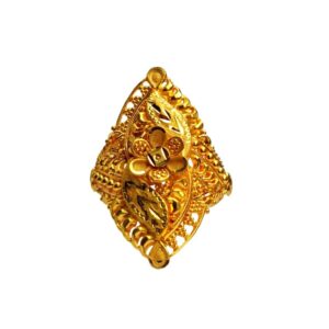 Solid 22K/18K/14K Fine Gold Certified Stamped Magnificient Design Women's Ring