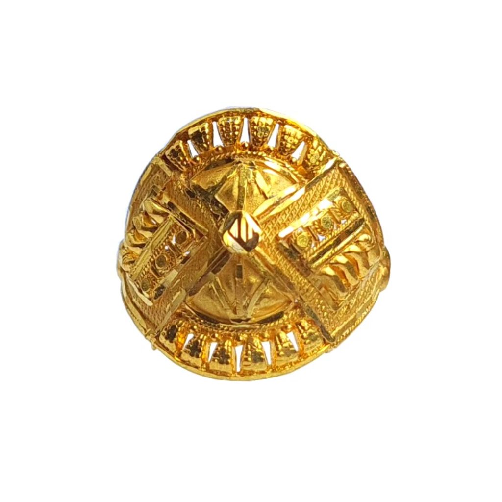 Solid 22K/18K/14K Fine Gold Certified Stamped Lovely Design Women's Ring