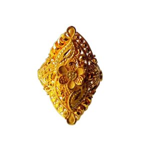 Solid 22K/18K/14K Fine Gold Certified Stamped Charming Design Women's Ring