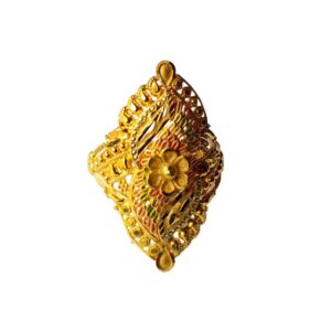 Solid 22K/18K/14K Fine Gold Certified Stamped Mejestic Design Women's Ring
