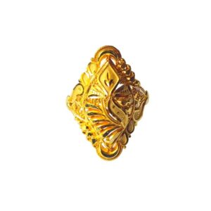 Solid 22K/18K/14K Fine Gold Certified Stamped Bold Design Women's Ring