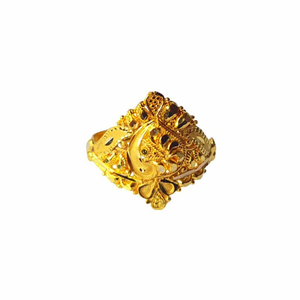 Solid 22K/18K/14K Fine Gold Certified Stamped Pretty Design Women's Ring