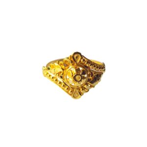 Solid 22K/18K/14K Fine Gold Certified Stamped Alluring Design Women's Ring