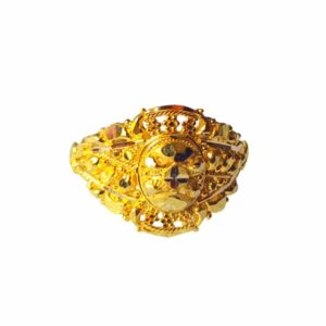 Solid 22K/18K/14K Fine Gold Certified Stamped Charming Design Women's Ring