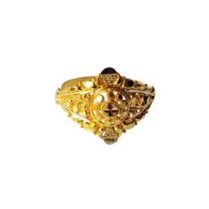 Solid 22K/18K/14K Fine Gold Certified Stamped Mejestic Design Women's Ring