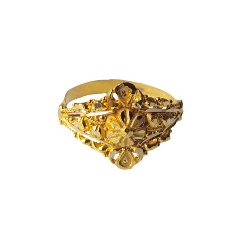 Solid 22K/18K/14K Fine Gold Certified Stamped Spectacular Design Women's Ring