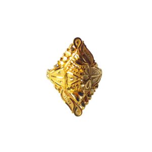Solid 22K/18K/14K Fine Gold Certified Stamped Broad Design Women's Ring