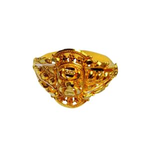 Solid 22K/18K/14K Fine Gold Certified Stamped Square Design Women's Ring