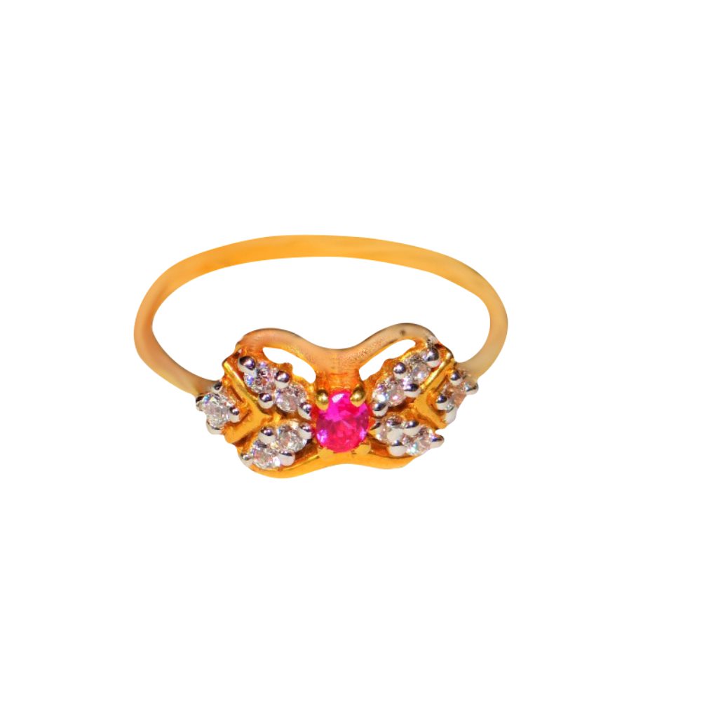 Solid 22K/18K/14K Fine Gold Certified Stamped Unique Carved Design Women's Ring