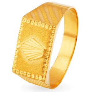 Solid 22K/18K/14K Fine Gold Certified Stamped Shell Design Men's Ring