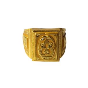 Solid 22K/18K/14K Fine Gold Certified Stamped Square Design Men's Ring