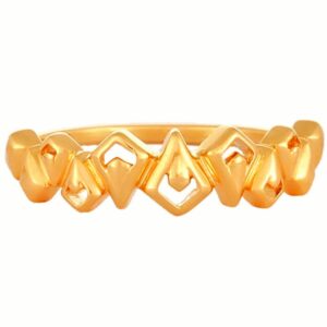 Solid 22K/18K/14K Fine Gold Certified Stamped Abstract Design Women's Ring