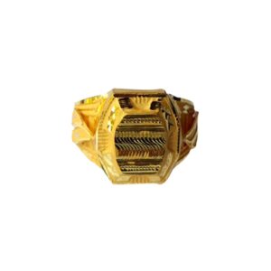 Solid 22K/18K/14K Fine Gold Certified Stamped Scales Design Men's Ring