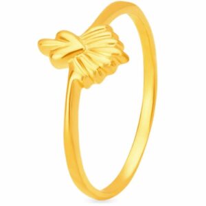 Solid 22K/18K/14K Fine Gold Certified Stamped Shell Design Women's Ring