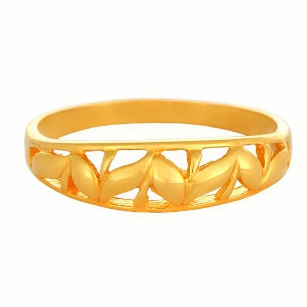Solid 22K/18K/14K Fine Gold Certified Stamped Beautiful Design Women's Ring