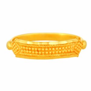Solid 22K/18K/14K Fine Gold Certified Stamped Carved Design Women's Ring