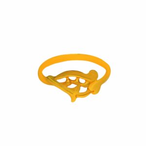 Solid 22K/18K/14K Fine Gold Certified Stamped Abstract Design Women's Ring