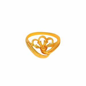 Solid 22K/18K/14K Fine Gold Certified Stamped Unique Cut Design Women's Ring