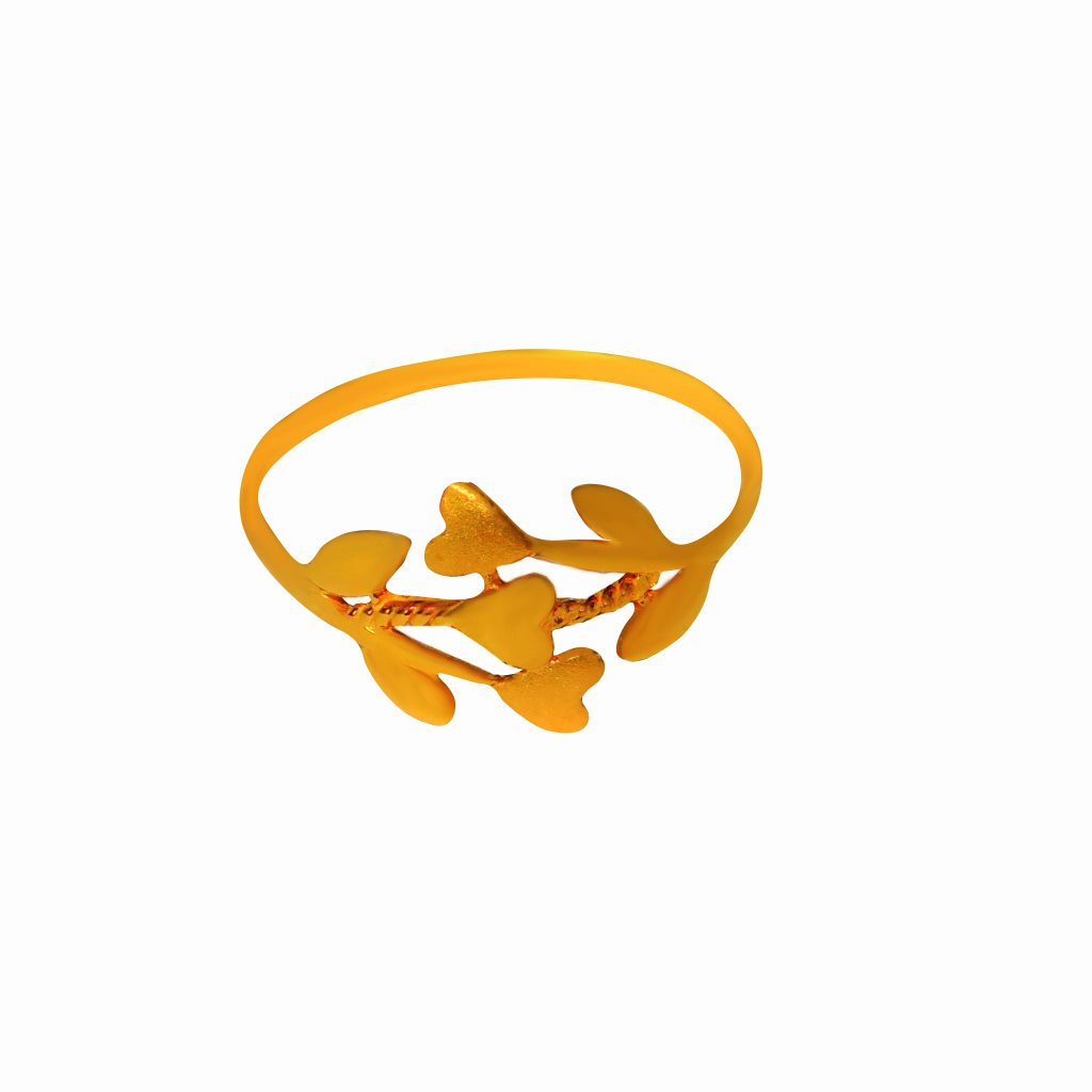 Solid 22K/18K/14K Fine Gold Certified Stamped Beauteous Design Women's Ring