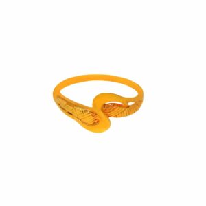 Solid 22K/18K/14K Fine Gold Certified Stamped Classy S Design Women's Ring