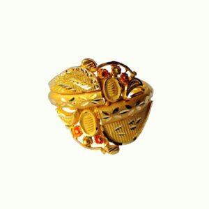 Solid 22K/18K/14K Fine Gold Certified Stamped Beautiful Design Women's Ring