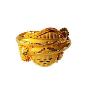 Solid 22K/18K/14K Fine Gold Certified Stamped Magnificient Design Women's Ring
