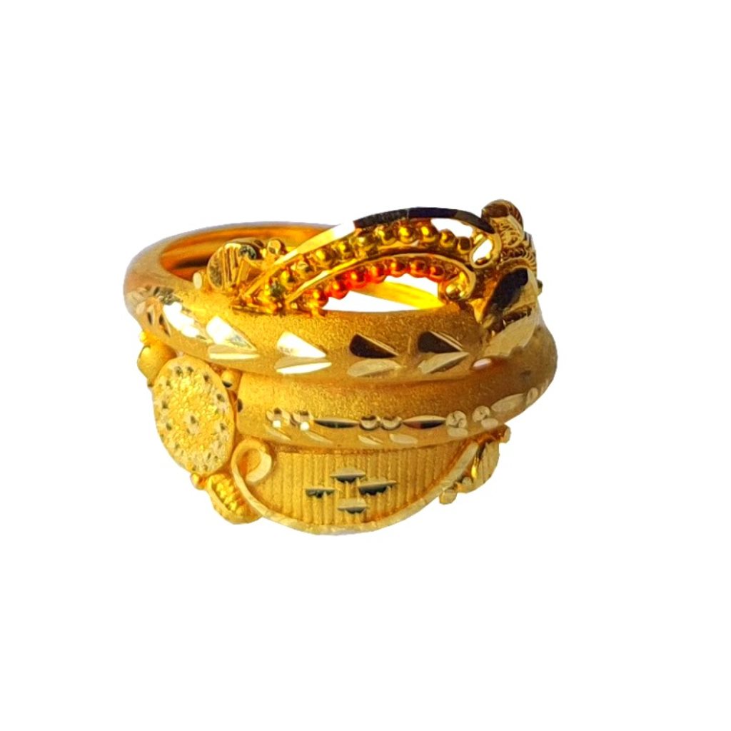 Solid 22K/18K/14K Fine Gold Certified Stamped Adorable Design Women's Ring