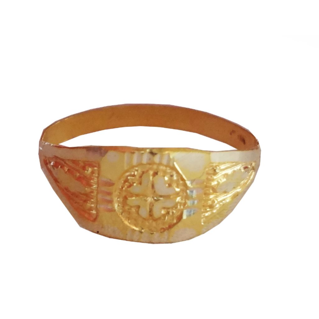 Solid 22K/18K/14K Fine Gold Certified Stamped Floral Design Kid's Ring