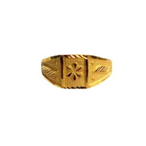 Solid 22K/18K/14K Fine Gold Certified Stamped Beautiful Design Kid's Ring