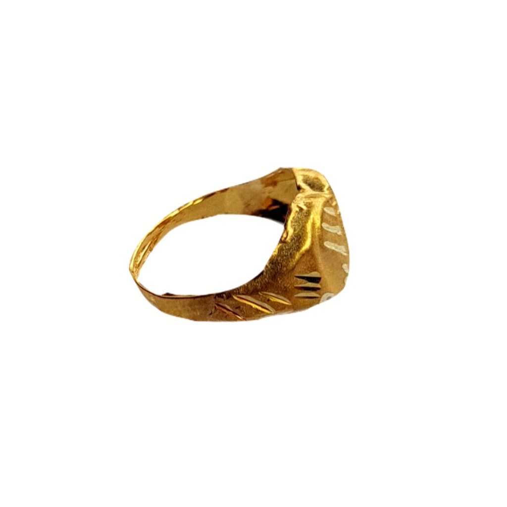 Solid 22K/18K/14K Fine Gold Certified Stamped Heart Design Kid's Ring