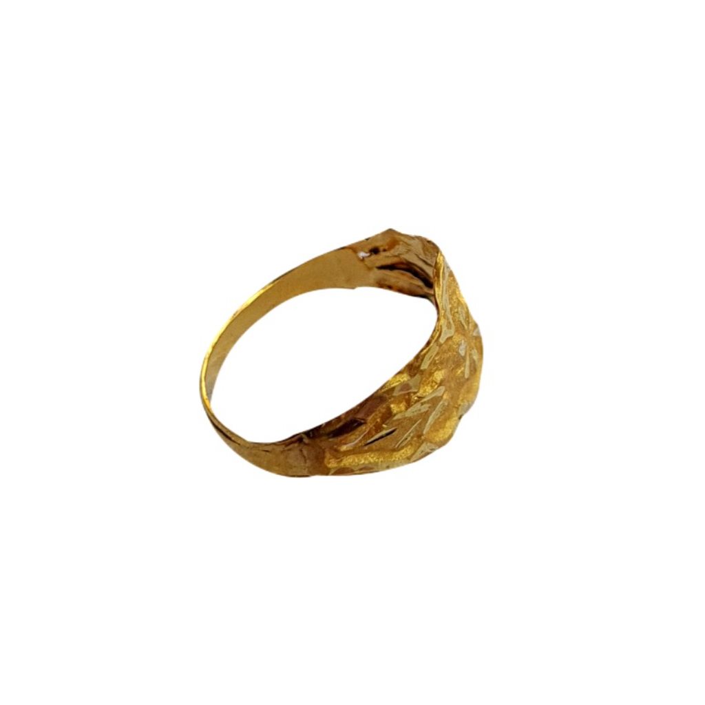 Solid 22K/18K/14K Fine Gold Certified Stamped Flower Design Kid's Ring