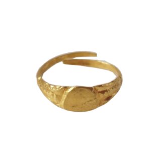 Solid 22K/18K/14K Fine Gold Certified Stamped Delicate Design Kid's Ring