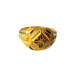 Solid 22K/18K/14K Fine Gold Certified Stamped Elegant Design Kid's Ring