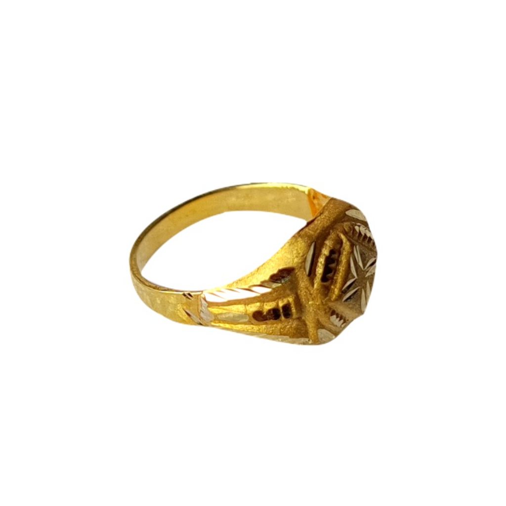 Solid 22K/18K/14K Fine Gold Certified Stamped Elegant Design Kid's Ring