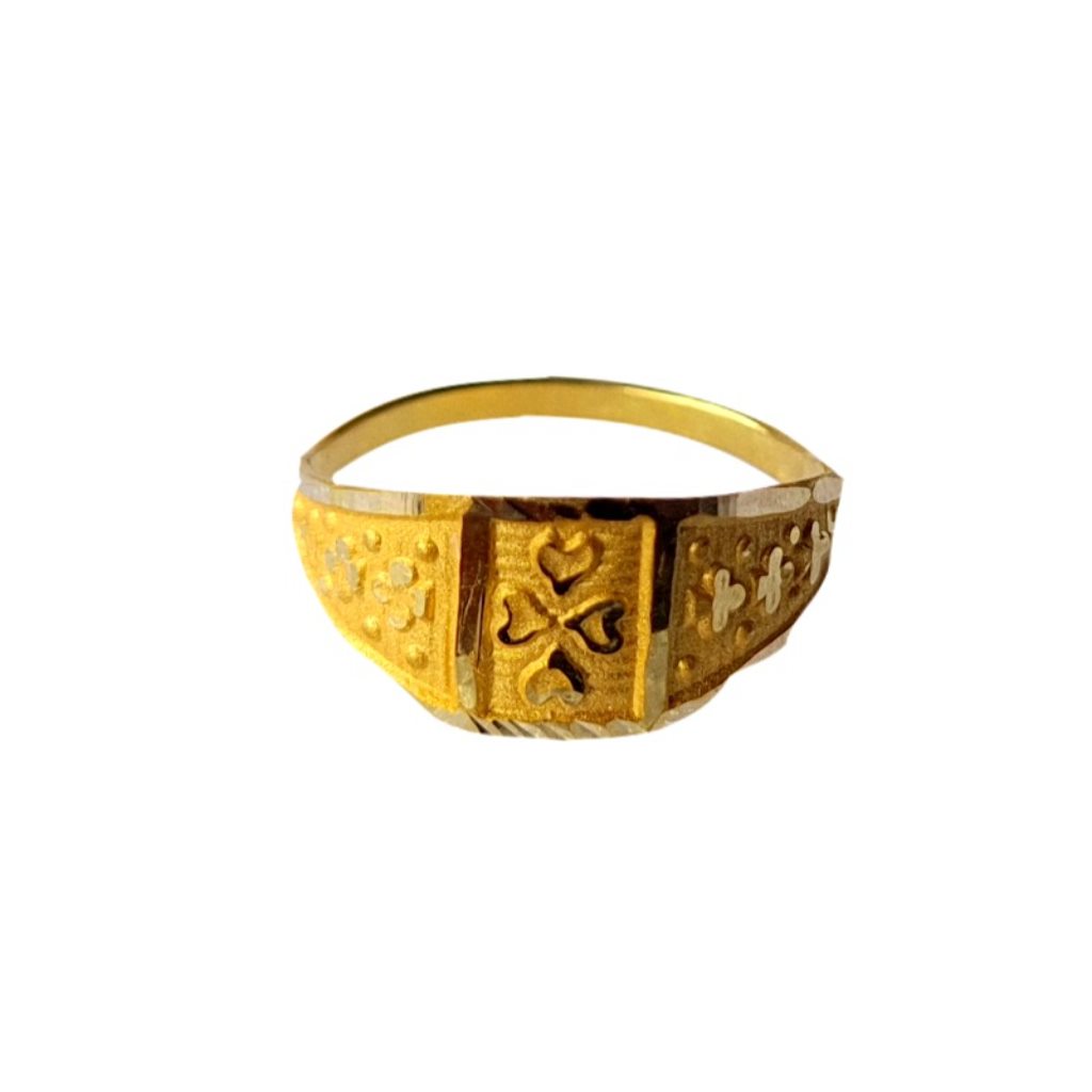 Solid 22K/18K/14K Fine Gold Certified Stamped Elegant Design Kid's Ring