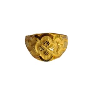 Solid 22K/18K/14K Fine Gold Certified Stamped FLower Design Kid's Ring