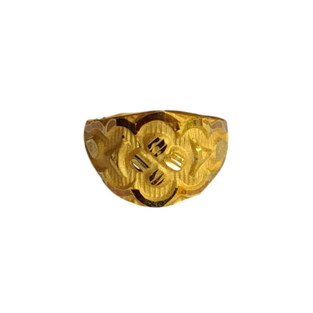Solid 22K/18K/14K Fine Gold Certified Stamped FLower Design Kid's Ring