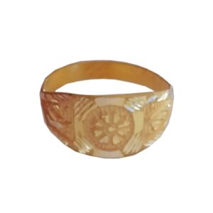 Solid 22K/18K/14K Fine Gold Certified Stamped Flower Design Kid's Ring