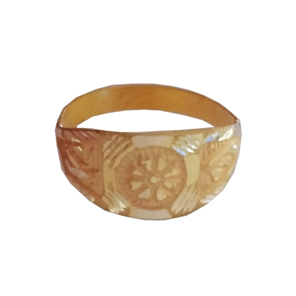 Solid 22K/18K/14K Fine Gold Certified Stamped Flower Design Kid's Ring